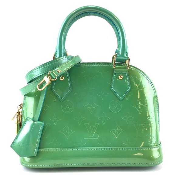 Louis Vuitton Handbags - Alma Bb Top Handle Satchel Vernis Cross Body Bag
